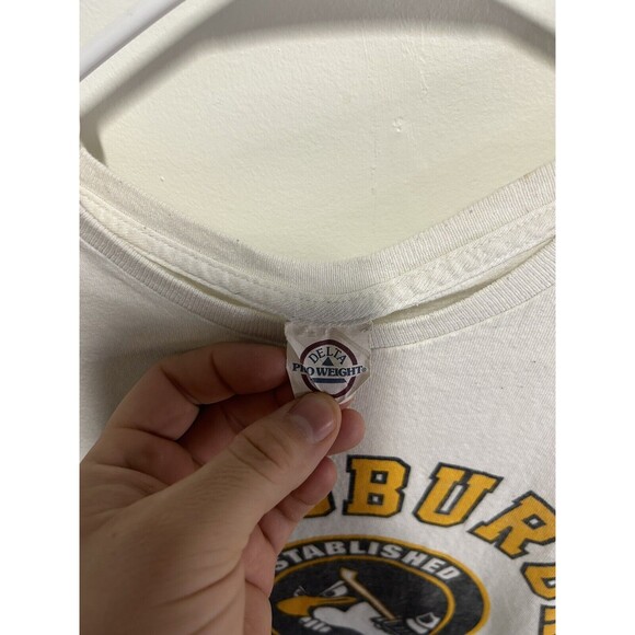 Vintage Pittsburgh Hockey Mens T Shirt Size Large - Picture 4 of 8